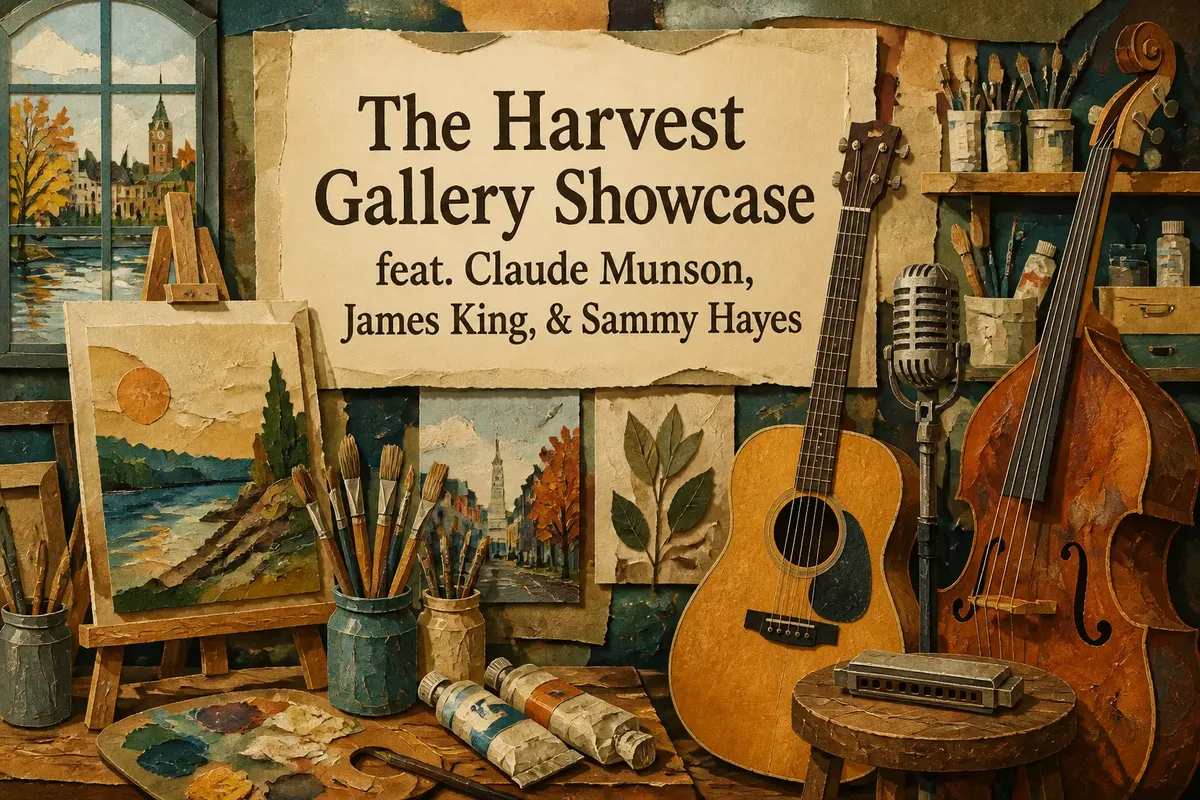The Harvest Gallery Showcase feat. Claude Munson, James King, & Sammy Hayes