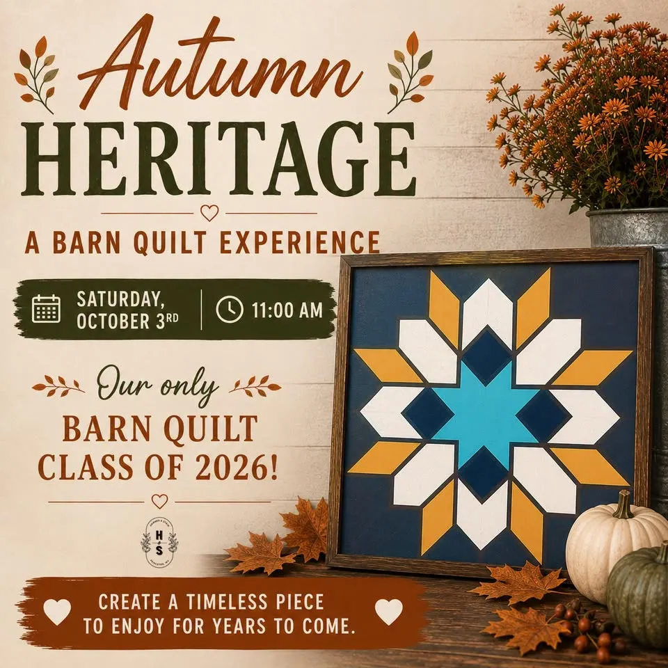 Autumn Heritage: A Barn Quilt Experience