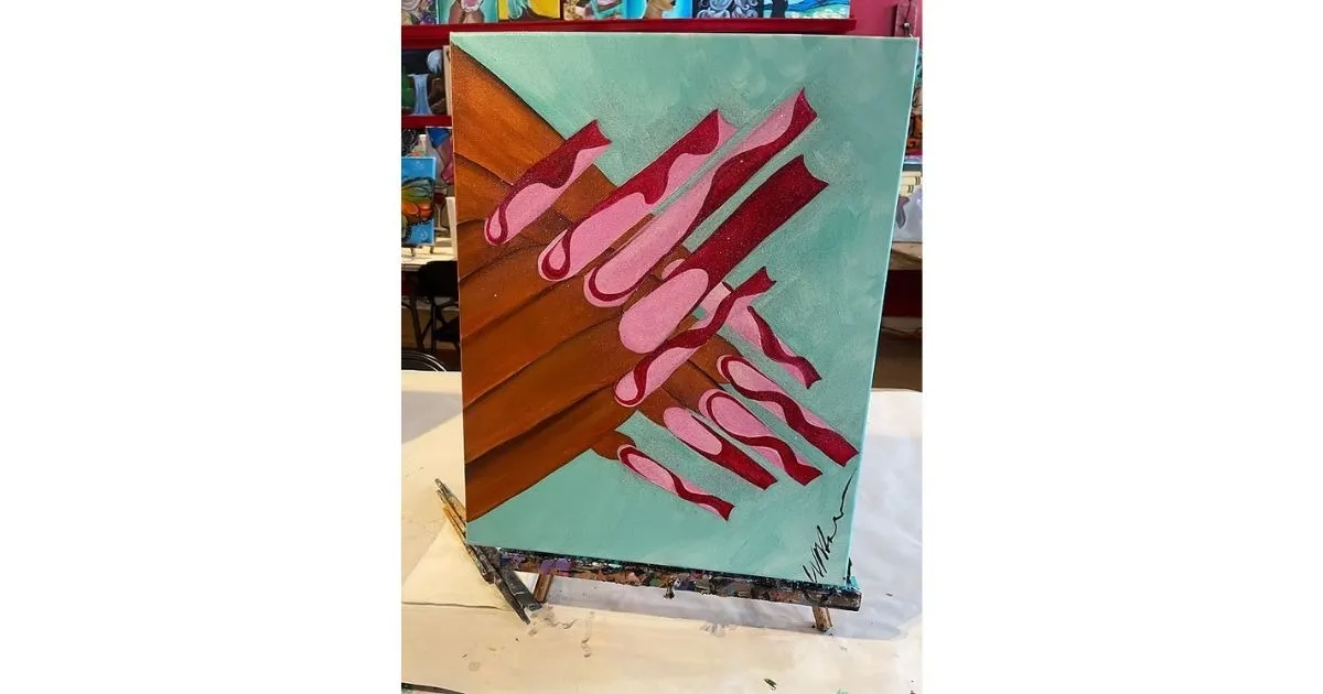 Adult/Teen Art Class with LIVE DJ - R&B Paint & Groove "XL Nail Baddie"