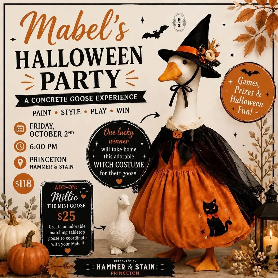 Mabel's Halloween Party: A Concrete Goose Experience
