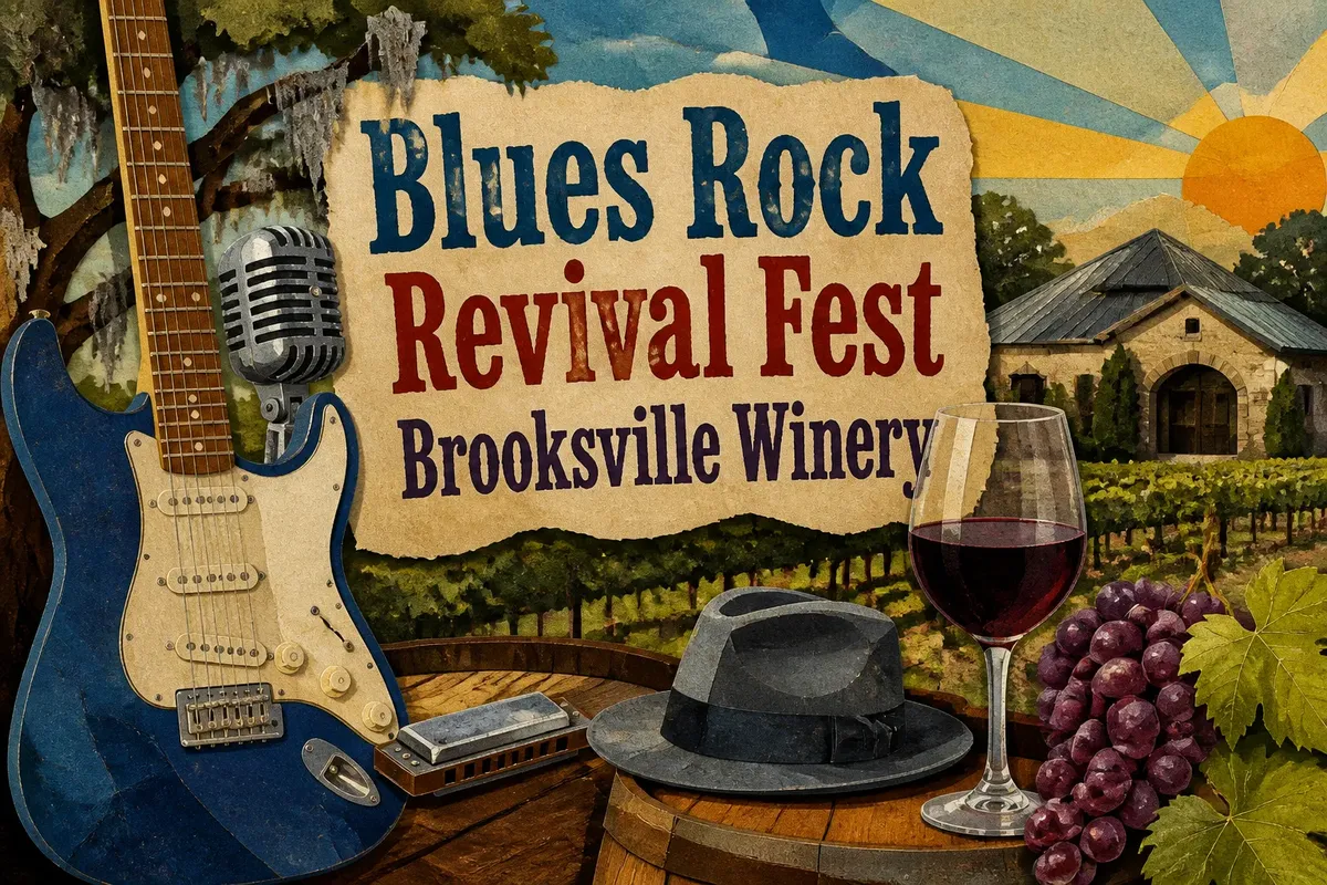 Blues Rock Revival Fest Brooksville Winery