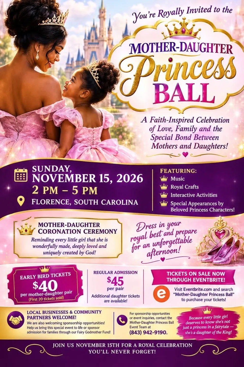 Florence's Queen & Princess Fall Ball