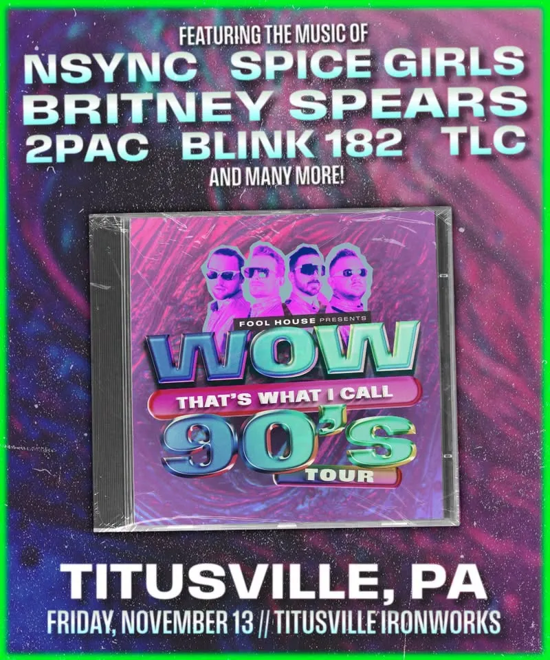 Fool House - The Ultimate 90's Party at Titusville Ironworks