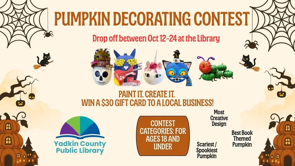 Pumpkin Decorating Contest (ages 18 and under)