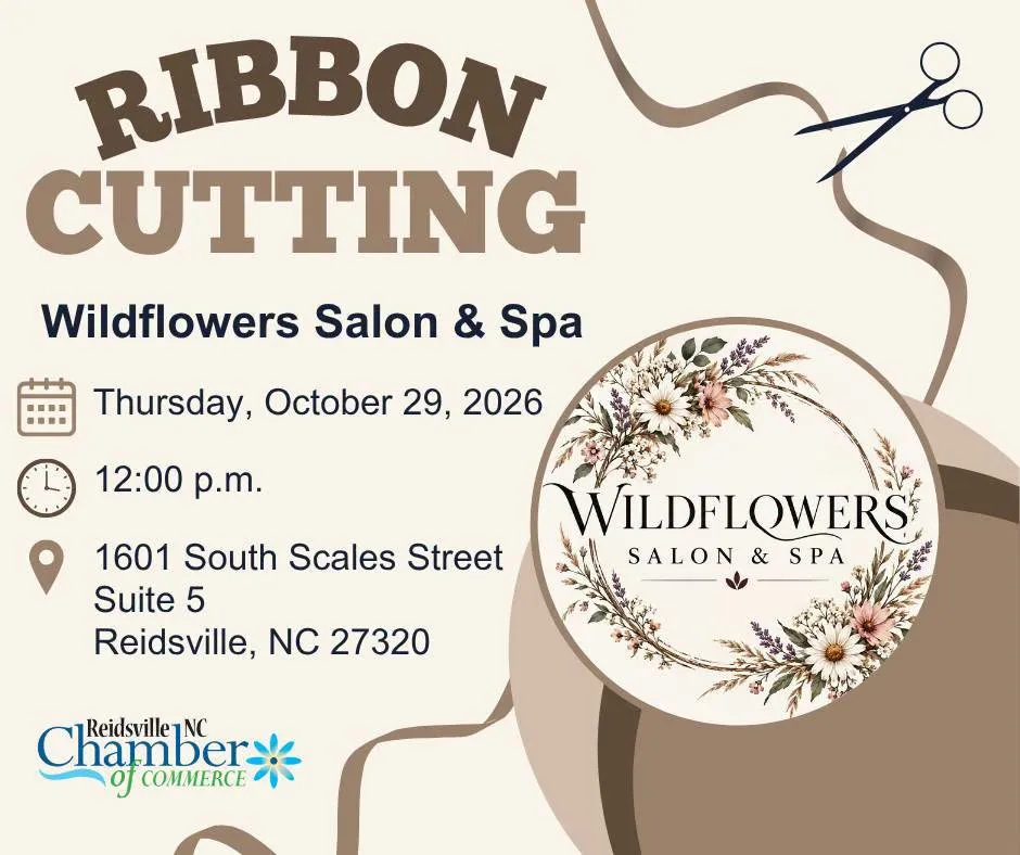 Wildflowers Salon & Spa Ribbon Cutting