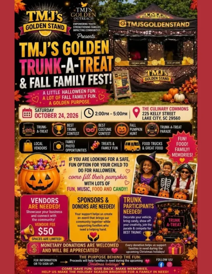 TMJ's Golden Trunk-a Treat Family Fest