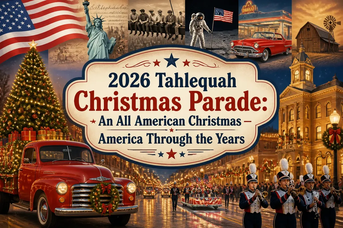 2026 Tahlequah Christmas Parade: An All American Christmas "America Through the Years"