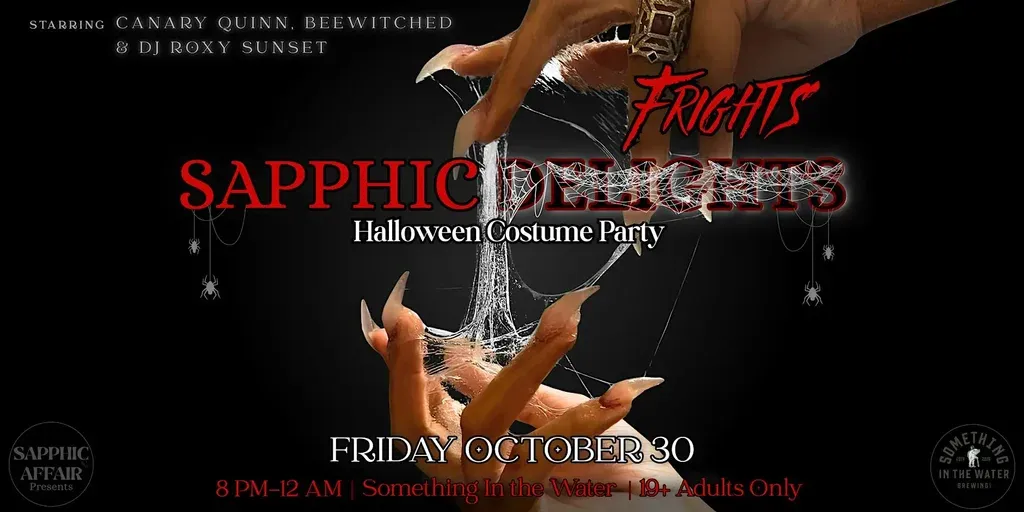 Sapphic Frights — Queer Halloween Party