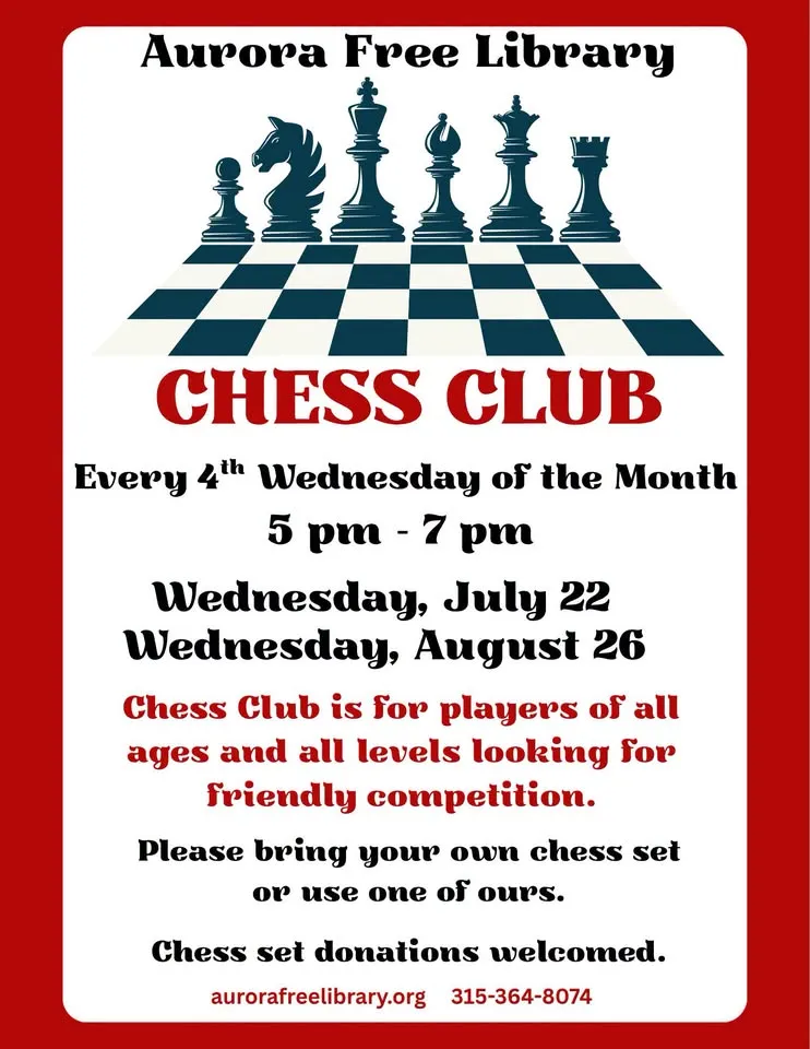 Single Event Community Chess Club