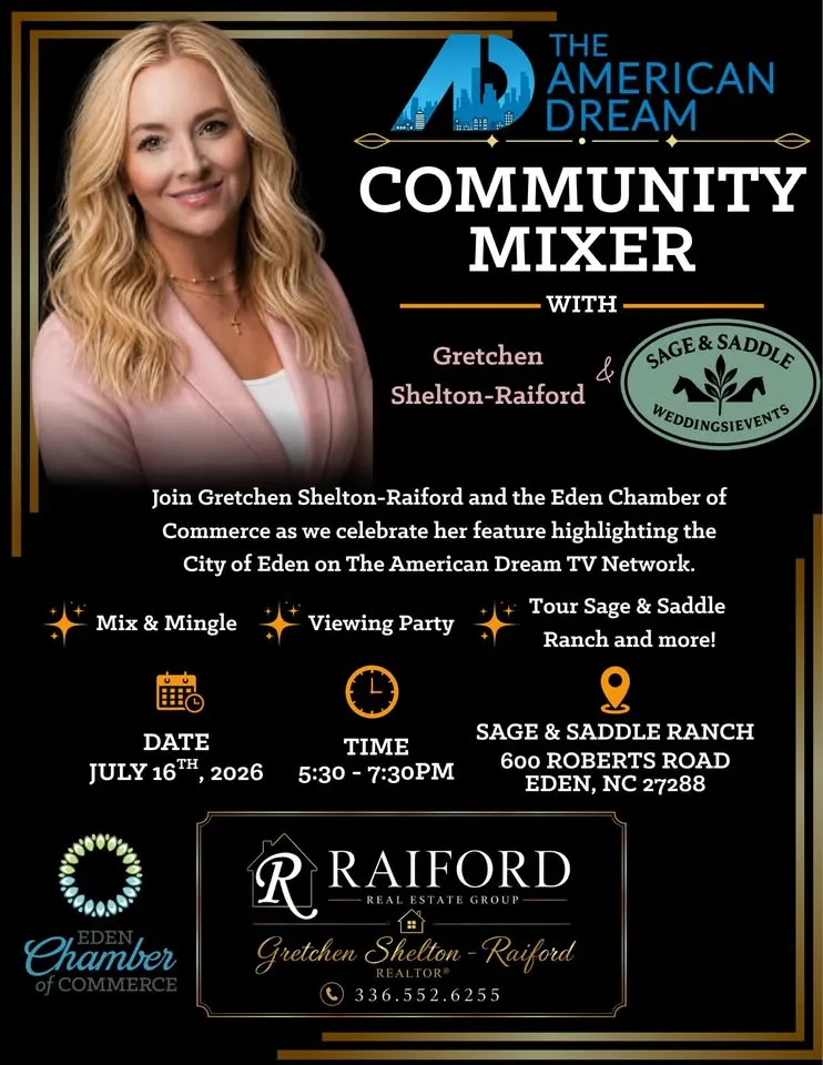Community Mixer with Gretchen Shelton-Raiford and Sage & Saddle Ranch!