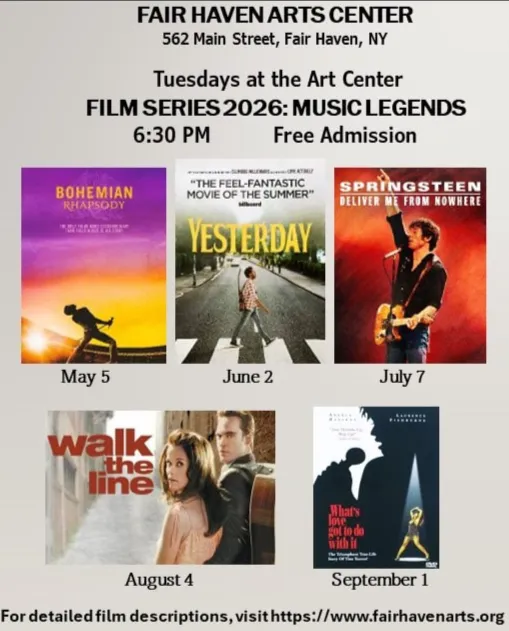 Single Event Film Series 2026: Music Legends