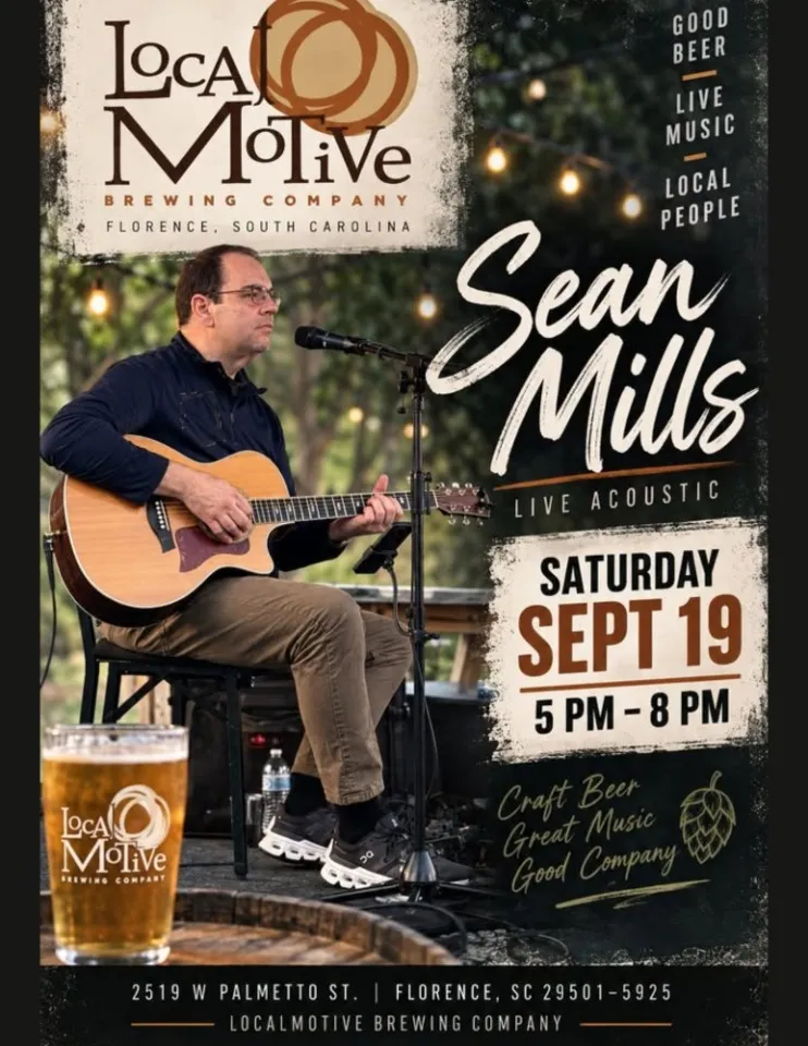 Live Music with Sean Mills