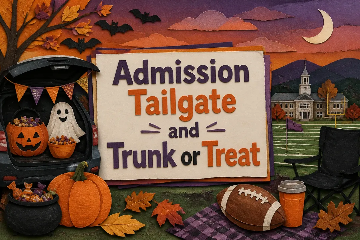 Admission Tailgate and Trunk or Treat