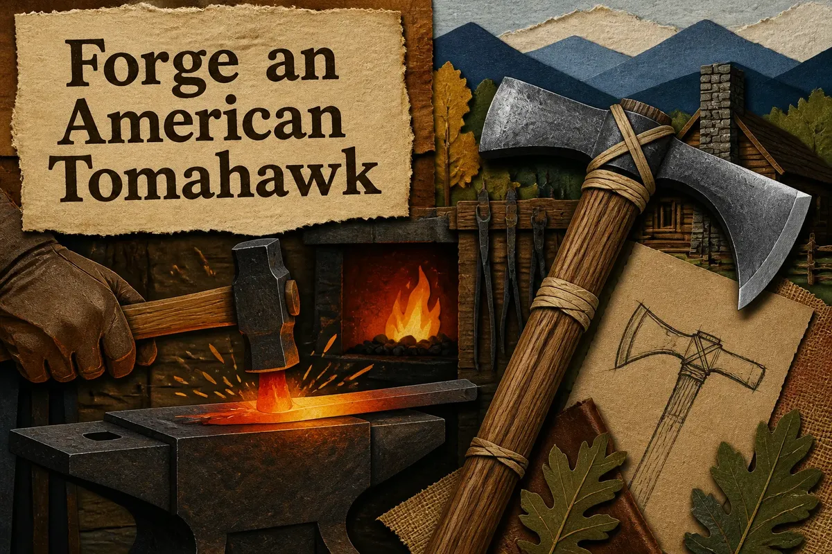 Forge an American Tomahawk