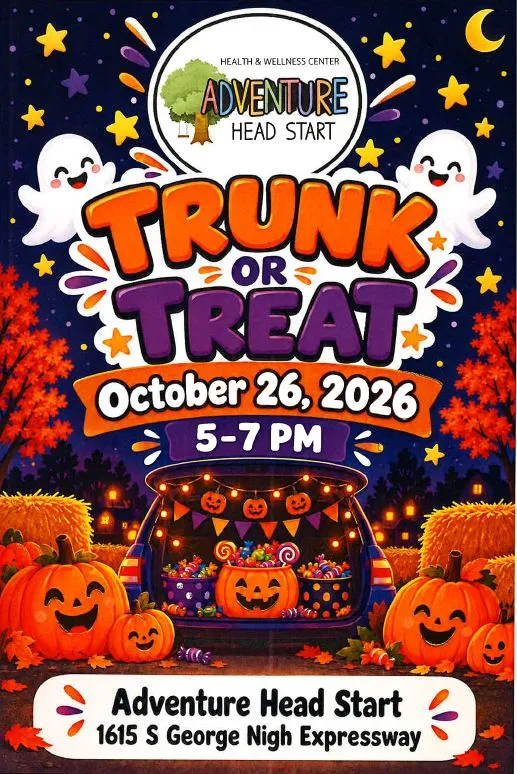Adventure Head Start Trunk or Treat