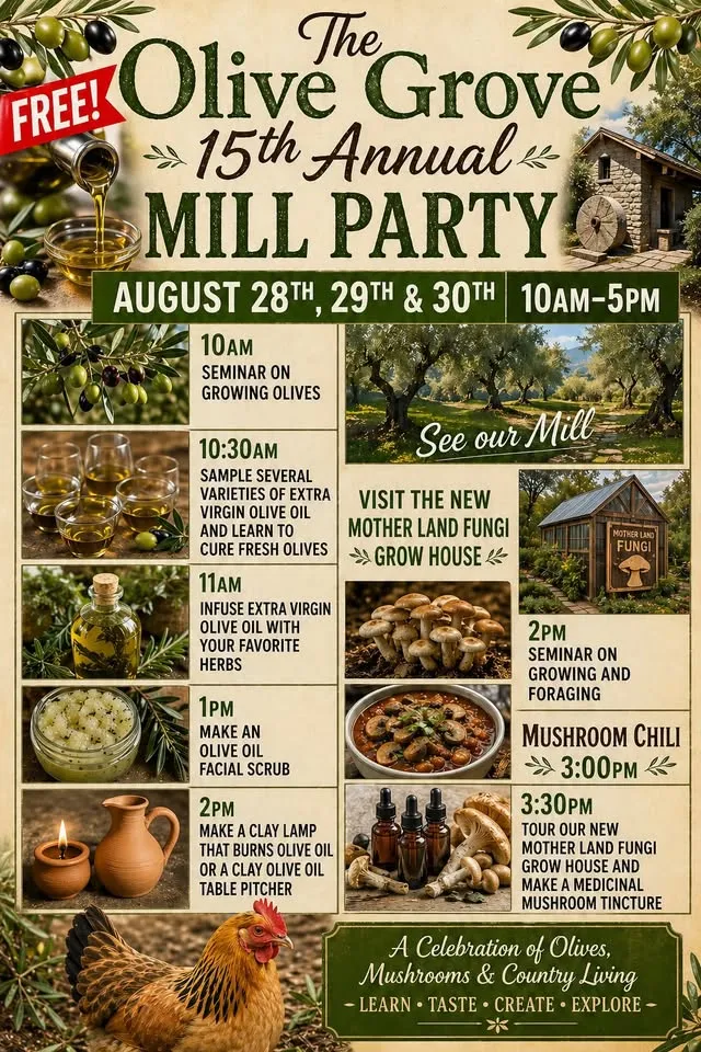 15th Annual Harvest Mill Party