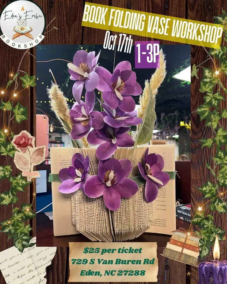 Book Folding DIY Workshop
