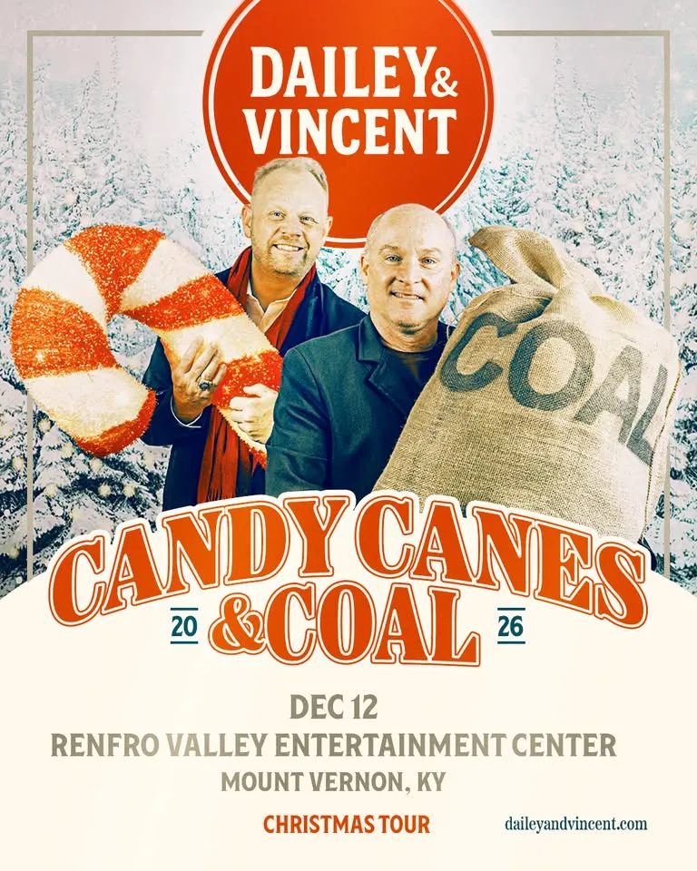 Dailey & Vincent Candy Canes and Coal Tour at Renfro Valley