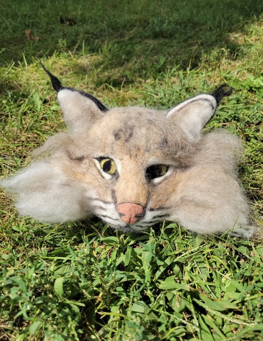 Needle Felting – 3D Black Cats and Bobcats