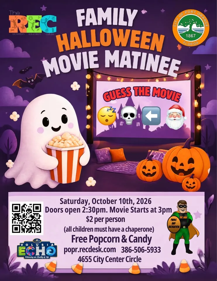 Family Halloween Movie Matinee