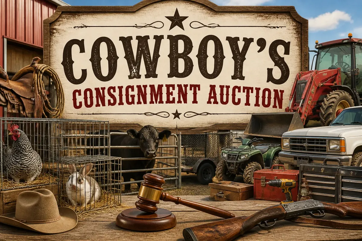Cowboy’s Consignment Auction