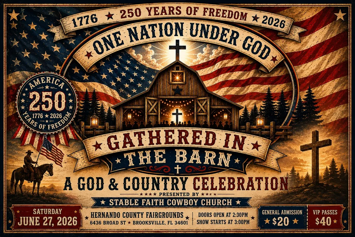 God & Country Celebration presented by Stable Faith Cowboy Church