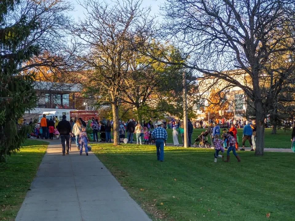 Trick-or-Treating at SUNY Cobleskill Ag & Tech!