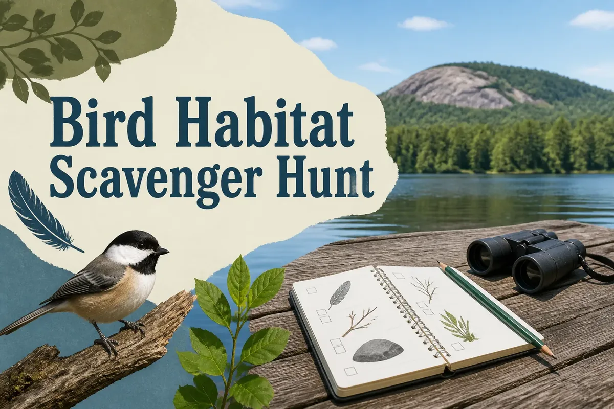 Bird Habitat Scavenger Hunt