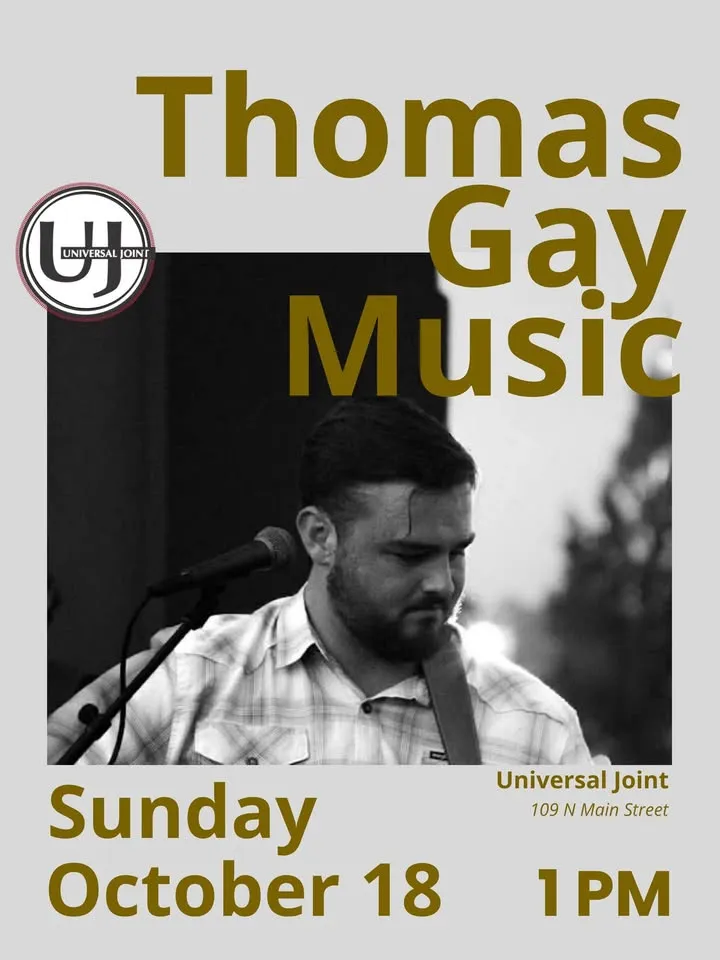 LIVE MUSIC: Thomas Gay Music