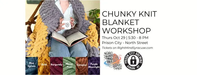 Single Event Chunky Knit Blanket Workshop