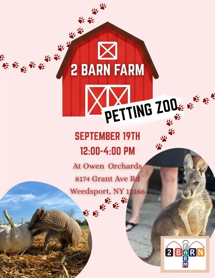 Single Event 2 Barn Petting Zoo