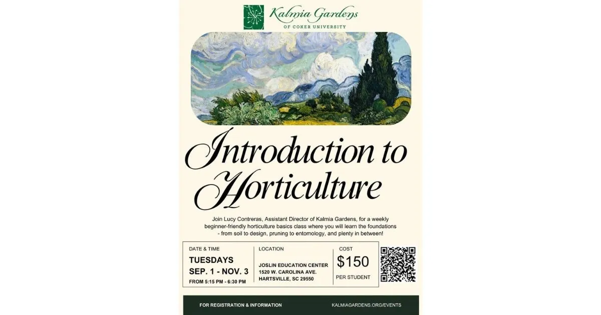 Introduction to Horticulture Class