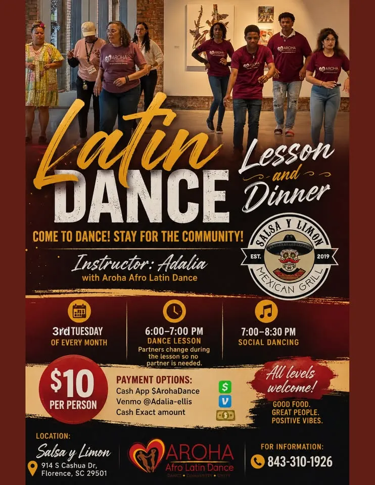 Dinner and Dance Social: Salsa Y Limon