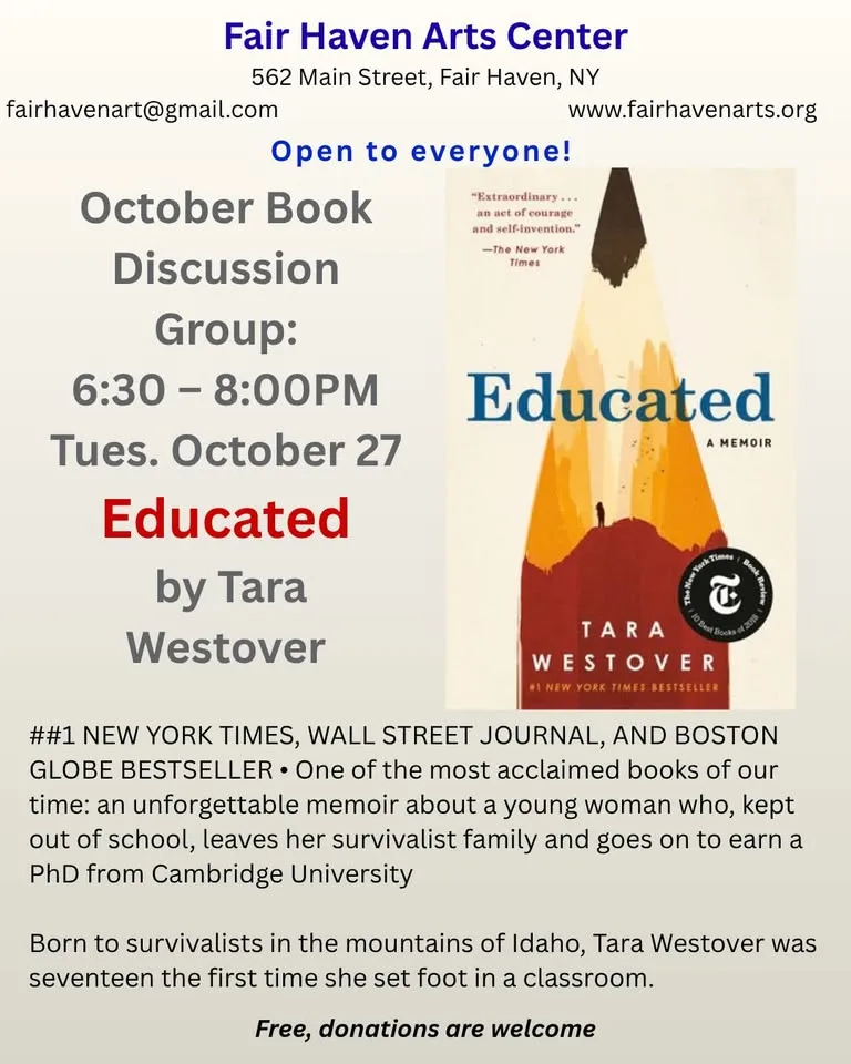 Single Event Book Discussion: Eduacated