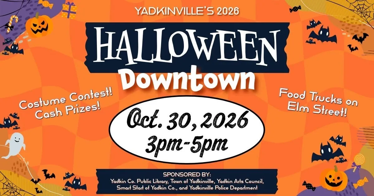 Yadkinville's 2026 Halloween Downtown