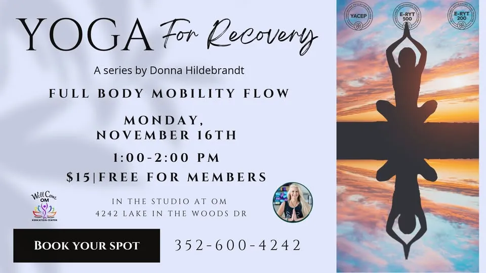 Yoga for Recovery w/ Donna : Full Body Mobility Flow