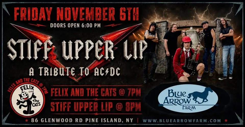 Stiff Upper Lip ACDC Tribute Experience at Blue Arrow Farm