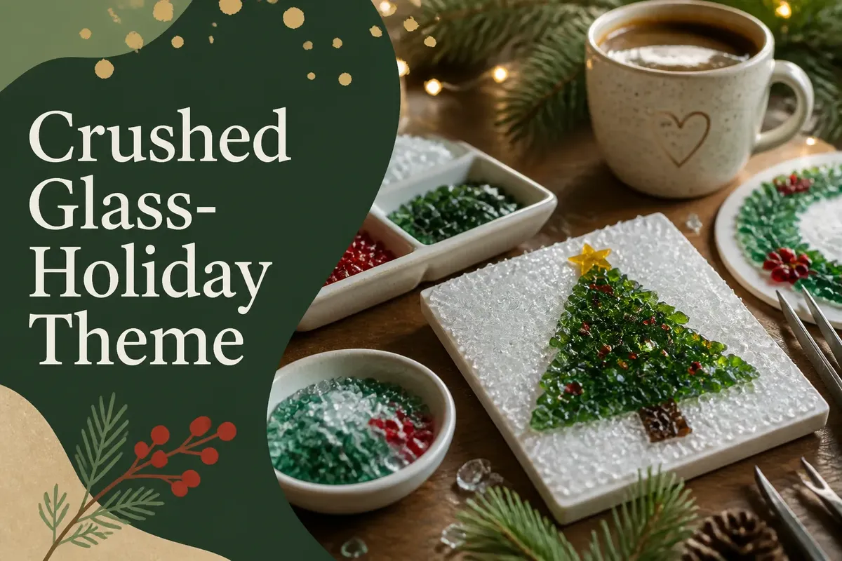 Crushed Glass- Holiday Theme