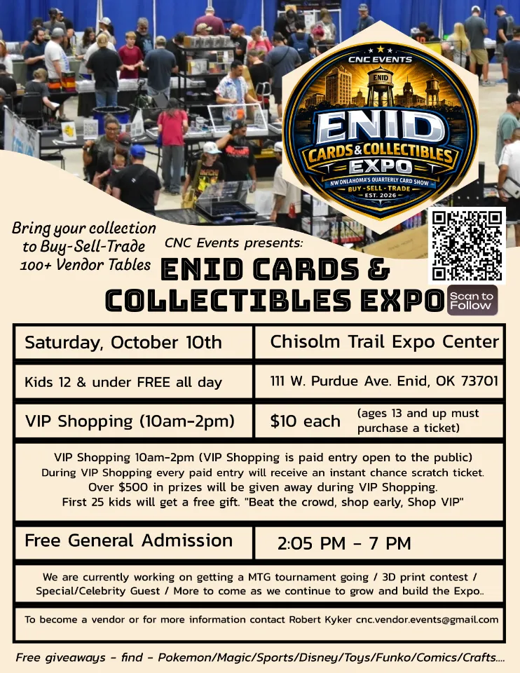 Enid Cards and Collectibles Expo