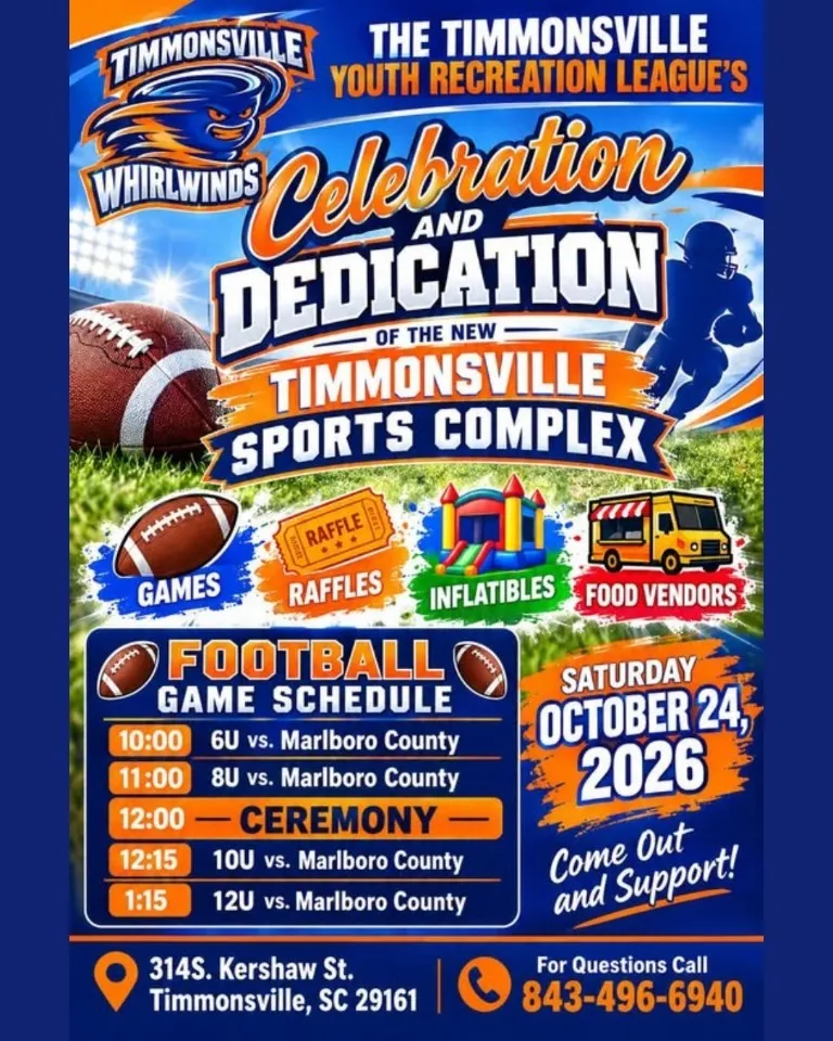 Celebration and Dedication of the New Timmonsville Sports Complex