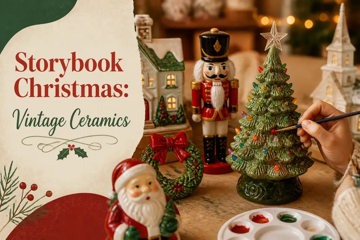 Storybook Christmas: Vintage Ceramics