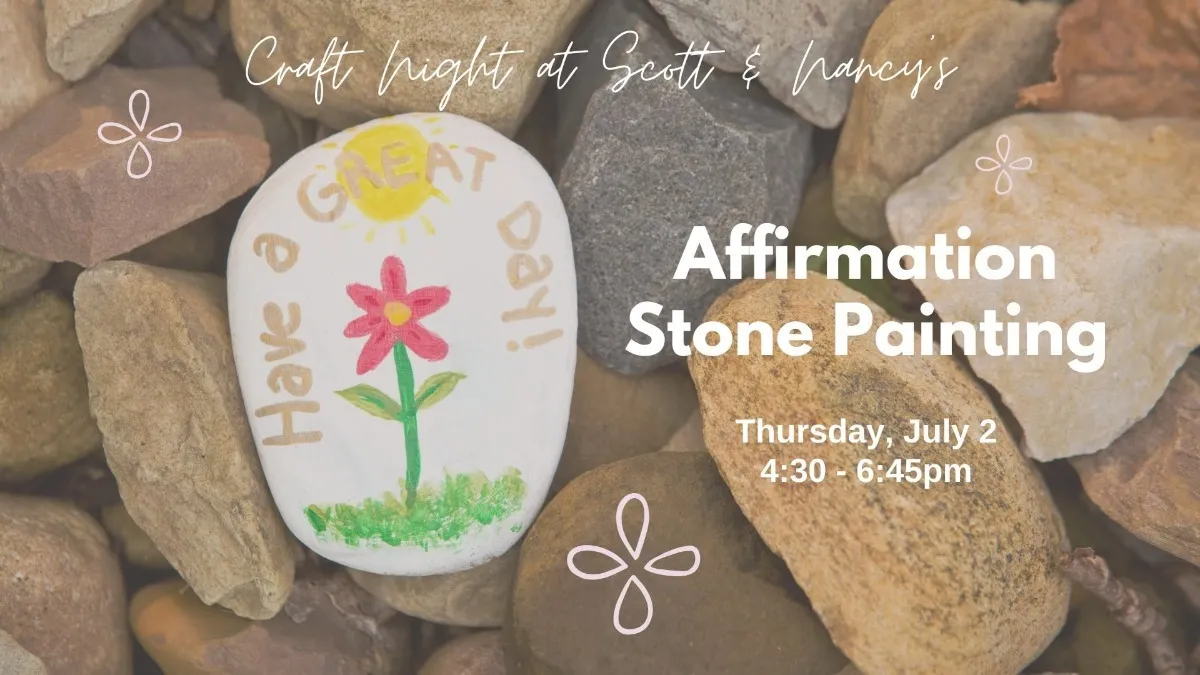 Affirmation Stone Painting
