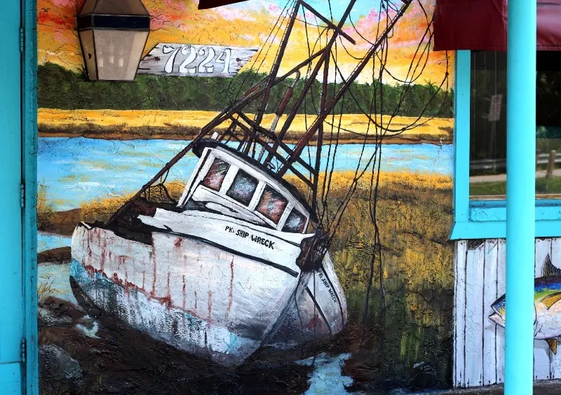 Shipwreck Mural
