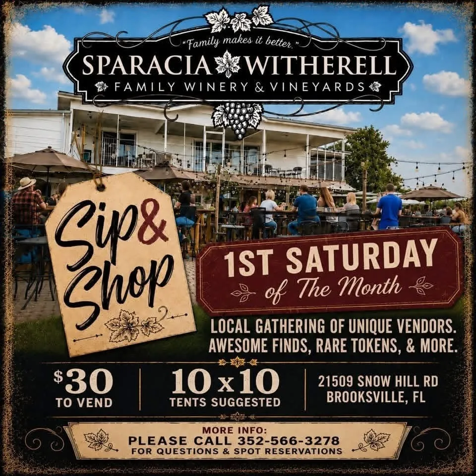 SIP & SHOP - 1st SATURDAY OF THE MONTH
