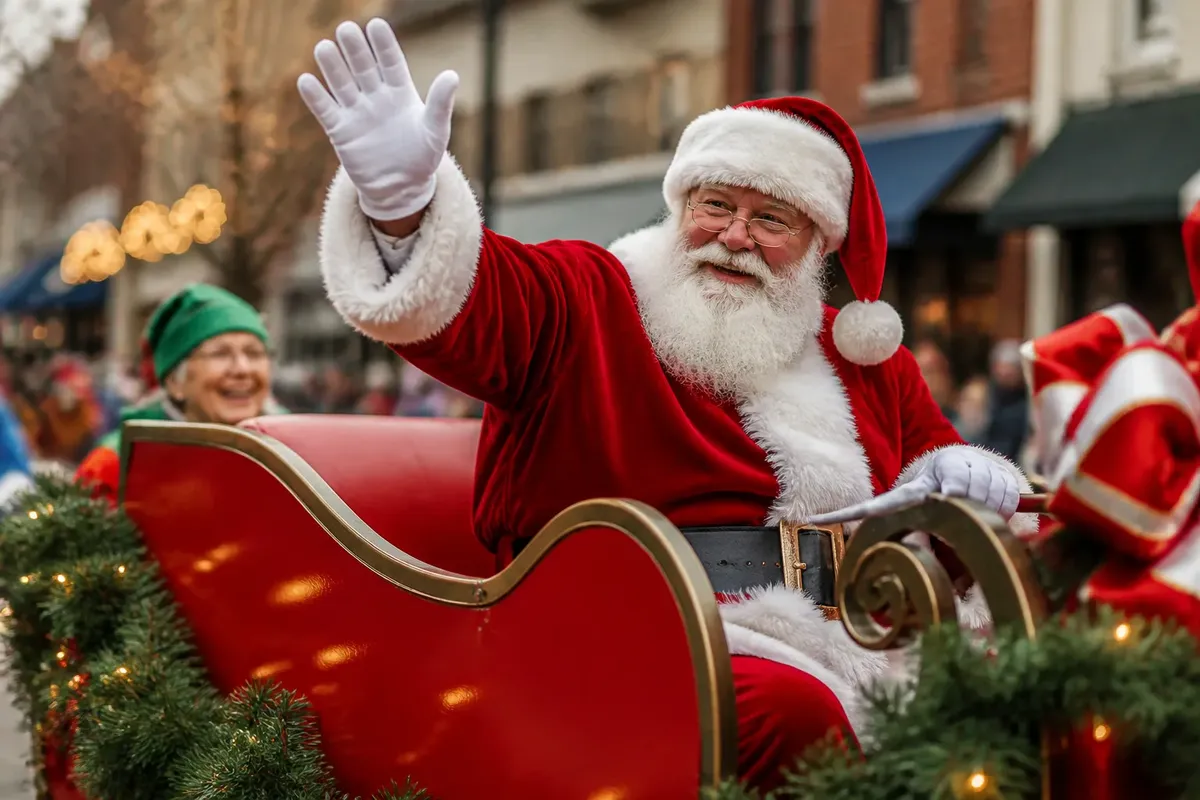 Christmas Parade w Santa