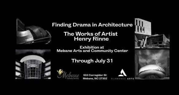 Finding Drama in Architecture on Exhibit in Mebane