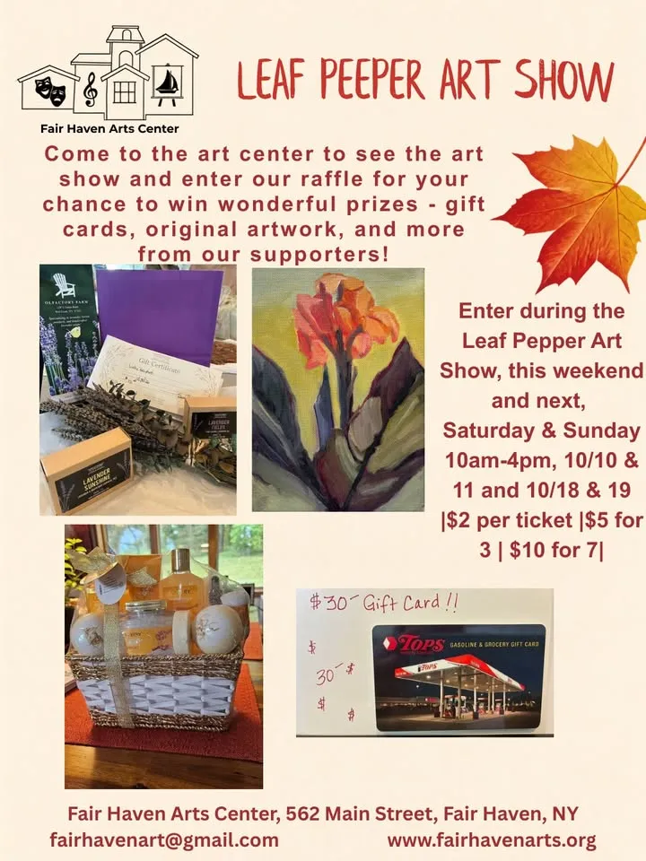 Leaf Peeper Art Show and Raffle