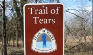 Trail of Tears Marker