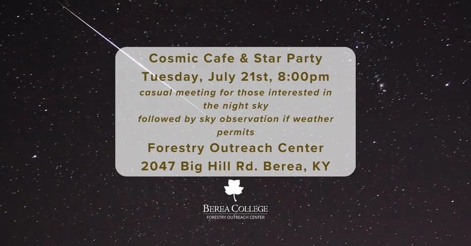 Cosmic Cafe & Star Party