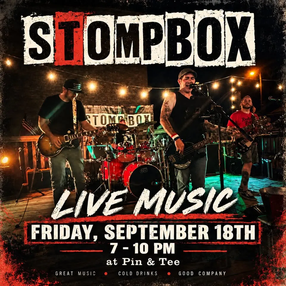 STOMPBOX is taking over Pin & Tee